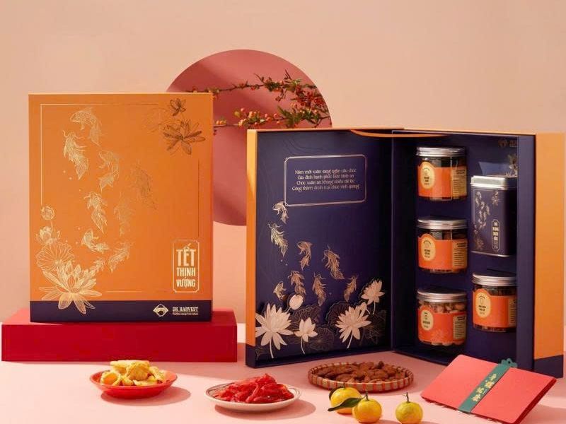 Mẫu hộp quà tặng doanh nghiệp in kỹ thuật số tại Mekongpacking