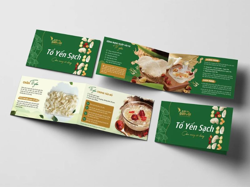 Catalogue yến sào sang trọng