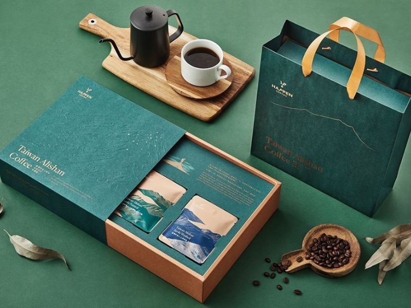 Hộp trà âm dương phù hợp cho các set quà tết và quà tặng doanh nghiệp
